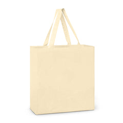 Calico/Cotton Tote Bag With Full Gussset