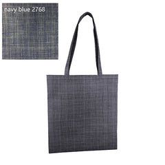 Silver Line Patterned Non Woven Bag Without Gusset