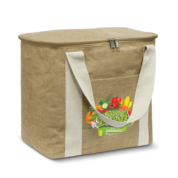 Jute Cooler Bag - Large