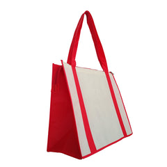Non Woven Large Shopping With Zipper Closure