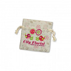 Calico/Cotton Gift Bag - Small